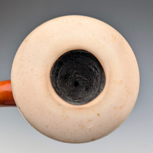 ヴィンテージ オーストリア Andreas Bauer キャラバッシュ型 メシャムパイプ